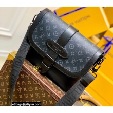 Louis Vuitton Monogram Eclipse canvas Saumur Messenger Bag M45911