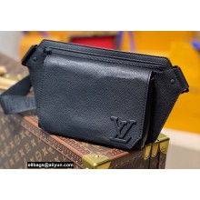 Louis Vuitton Aerogram leather New Sling Bag M57081 Black