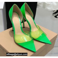 Gianvito Rossi Heel 10.5cm TPU BREE Plexi Sandals PVC Green 2022