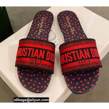 Dior Embroidered Cotton Dway Slides 14 2022