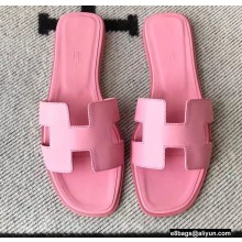 Hermes Oran Flat Sandals in Swift Box Calfskin 71
