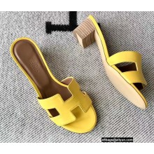 Hermes Heel 5cm Oasis Sandals in Swift Box Calfskin 41