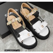 Chanel Lambskin Sandals G38880 02 2022