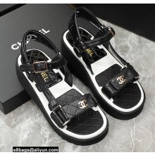 Chanel Lambskin Sandals G38880 04 2022