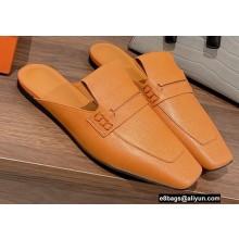 Hermes Perforated H Eloge mules Brown 2022