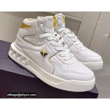 Valentino Mid-Top ONE STUD Sneakers 07 2022
