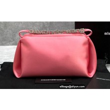 Alexander Wang Marquess Micro Bag In Satin Pink 2022