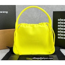 Alexander Wang Ryan Small Bag In Rib Knit Yellow 2022