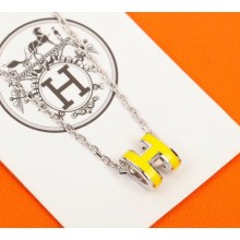 Hermes Pop H Pendant Necklace 11 2022