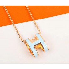 Hermes Pop H Pendant Necklace 17 2022
