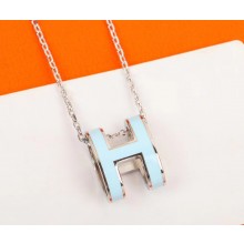 Hermes Pop H Pendant Necklace 18 2022