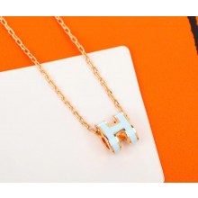 Hermes Pop H Pendant Necklace 21 2022