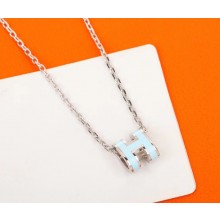 Hermes Pop H Pendant Necklace 22 2022