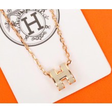 Hermes Pop H Pendant Necklace 15 2022
