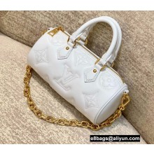 Louis Vuitton Bubblegram Papillon BB Bag M59827 White