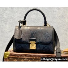 Louis Vuitton Monogram Empreinte leather Madeleine BB Bag Black