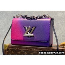 Louis Vuitton Epi leather Twist MM Bag M59894 Gradient Blue
