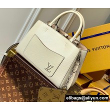 Louis Vuitton Epi leather Marelle Tote BB Bag M20520 Quartz White