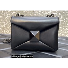 Valentino ONE STUD Nappa Bag With Chain Black 2022