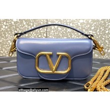 Valentino VLogo Signature Loco Small Shoulder Bag Blue 2022