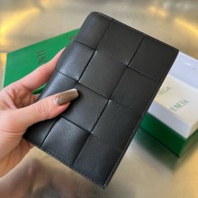 Bottega Veneta Cassette Passport Holder black 2024