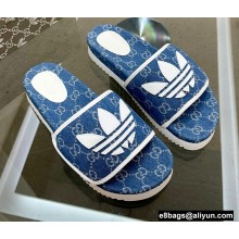 Gucci x adidas GG platform sandals 03 2022