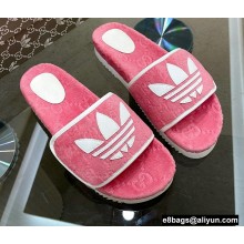 Gucci x adidas GG platform sandals 07 2022