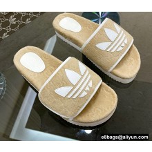 Gucci x adidas GG platform sandals 08 2022