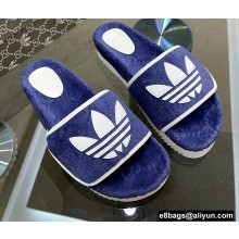Gucci x adidas GG platform sandals 09 2022