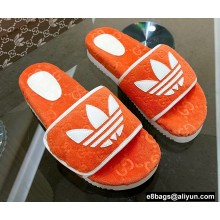 Gucci x adidas GG platform sandals 10 2022
