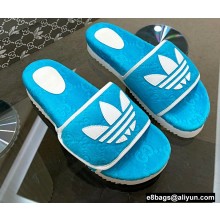 Gucci x adidas GG platform sandals 12 2022