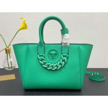 Versace La Medusa Chain Tote Bag Green