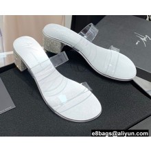 Giuseppe Zanotti crystal Heel 4.5cm Transparent PVC Mule sandals