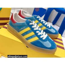 Gucci x Adidas Gazelle sneakers Blue 2022
