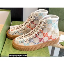 Gucci GG canvas high-top sneakers White/Multicolor 2022