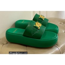 Versace Medusa Biggie Slides Green 2022