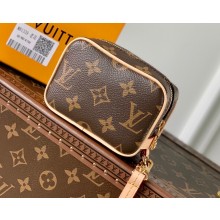 Louis Vuitton Monogram Canvas Wapity Case Bag Brown