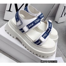 Chloe Logo Calfskin Sandals 03 2022