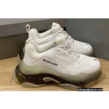 Balenciaga Triple S Clear Sole Women/Men Sneakers Top Quality 32 2022