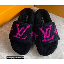 Louis Vuitton Shearling Paseo Flat Comfort Mules 02 2022