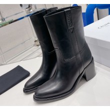 Celine Mid boots Celine Condé in Calfskin Black 2022