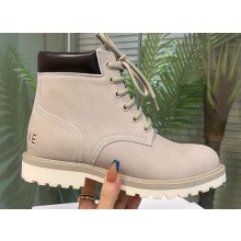 Celine Kurt High Lace-up Boots In Nubuck Calfskin 04 2022