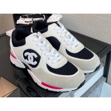 Chanel Mesh and Suede Calfskin Sneakers G39066 02 2022