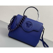 Versace La Medusa Medium Handbag 307 Dark Blue