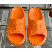 Versace Medusa Dimension Slides Orange 2022