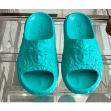 Versace Medusa Dimension Slides Blue 2022