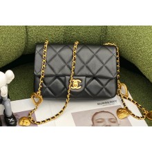 Chanel Mini Flap Bag in Lambskin AS3457 Black 2022