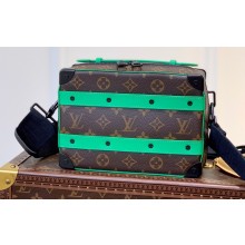 Louis Vuitton Monogram Canvas Handle Soft Trunk Bag Green