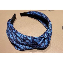 Dior Blue Oblique Headband 02 2022
