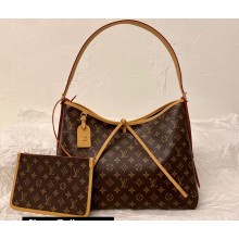 Louis Vuitton Monogram Canvas CarryAll MM Bag M46197